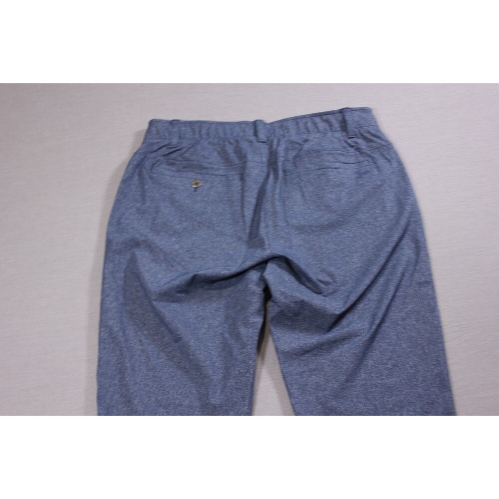 Under Armour Showdown Pants Mens Heathered Blue Modern Fit Comfort Golf 32 X 32 - Picture 5 of 11
